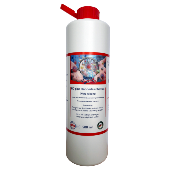 perfectpur HD plus Händedesinfektion 500ml mit Klappverschluss