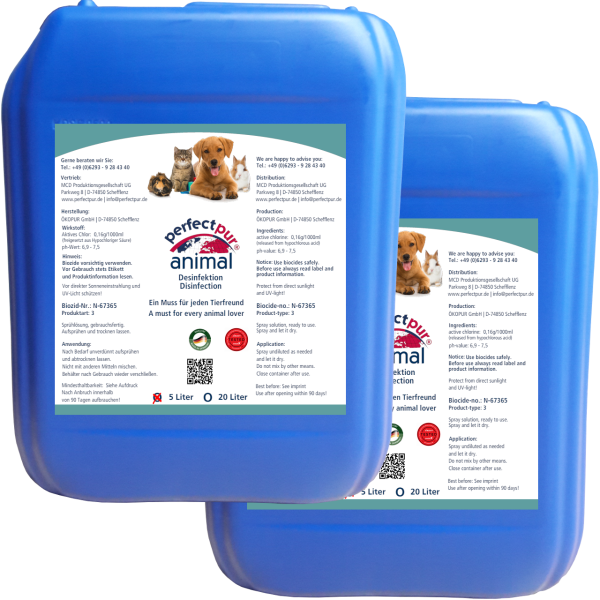 2x perfectpur animal 5 L