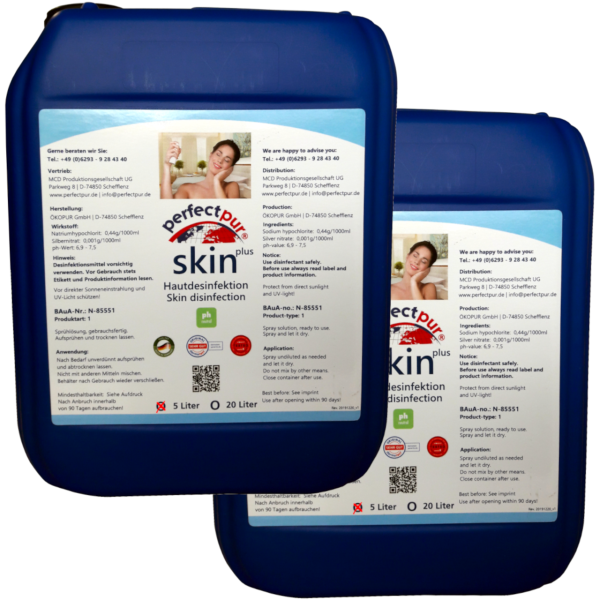 2x perfectpur skin "plus" 5 L