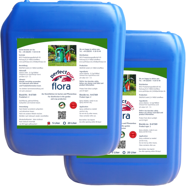 2x perfectpur flora 5 L
