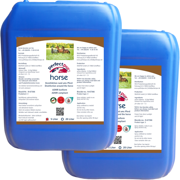 2x perfectpur horse 5 L